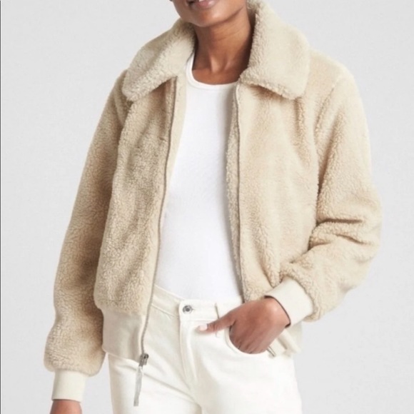 gap teddy jacket